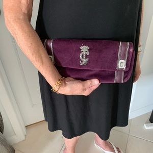 Juicy Couture Purple w Silver Glitz & Rhinestone